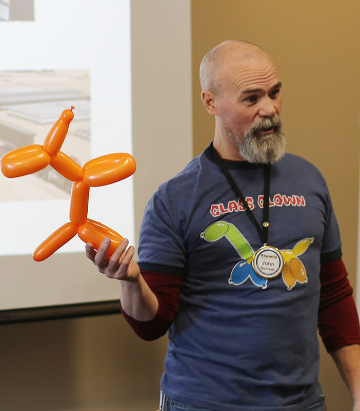 John Bennett, Balloon Art – General Meeting, February 4th, 2026