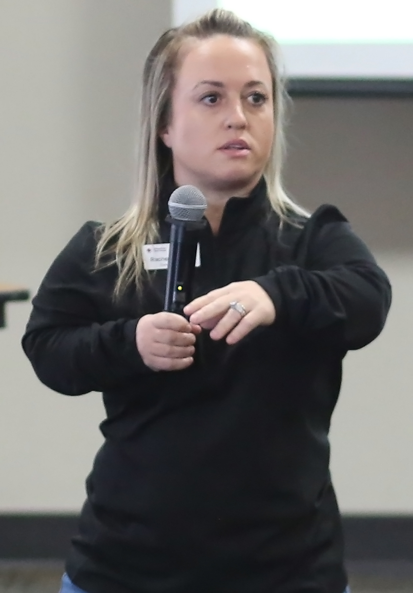 Rachel Badura, Blood Drives Coordinator for Red Cross – General Meeting, April 8th, 2026