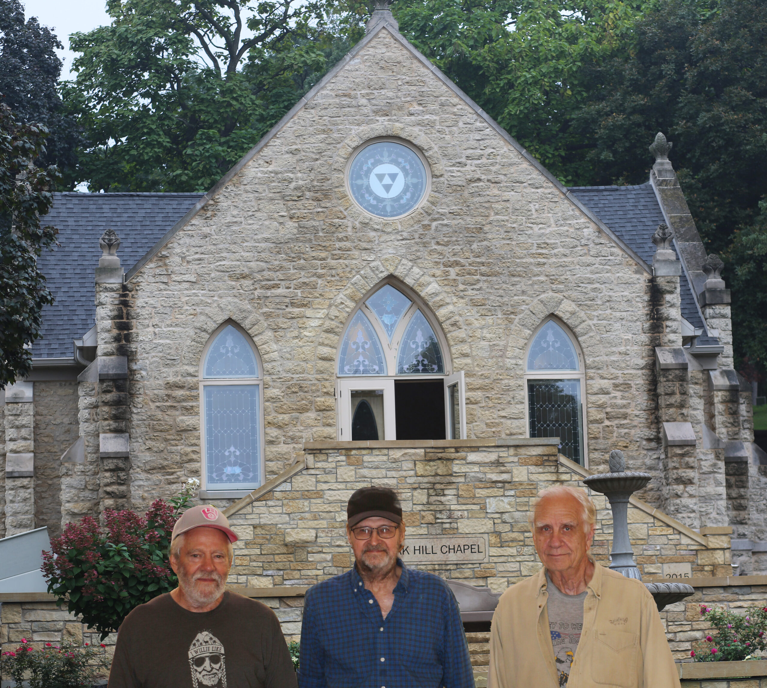 Richard Snyder, Paul Williams and Jim Crittendon, Oak Hill Cemetery Chapel – General Meeting at Oak Hill, September 9th, 2026